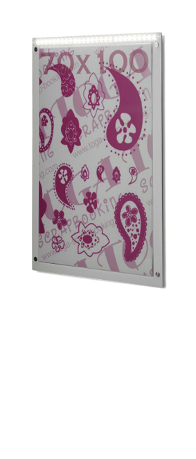 Portamanifesti - Chromedisplay - Muro 70x100