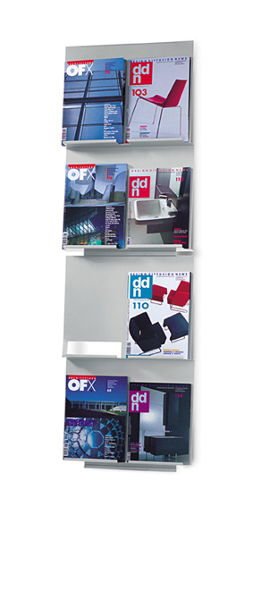 porta depliant riviste libri da parete - wall book dispay
